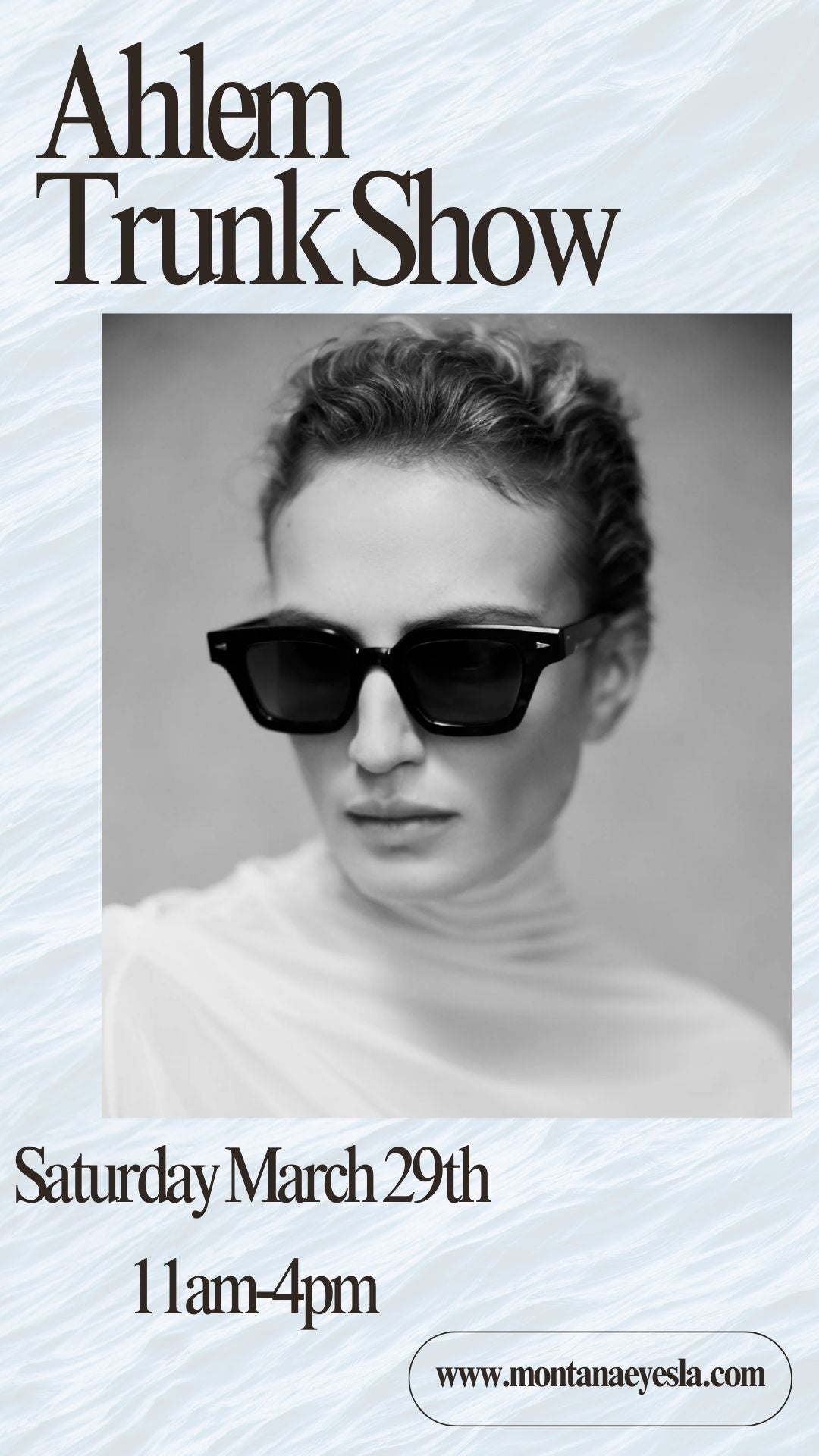 AHLEM TRUNKSHOW 3/29/25