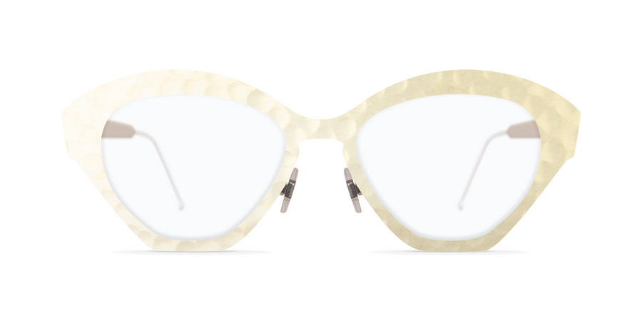 DAISY HAMMERED GOLD